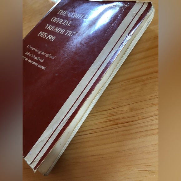 Triumph TR7 1975 Thru 1981 The Complete Official Driver’s Handbook & Manual - Picture 3 of 12